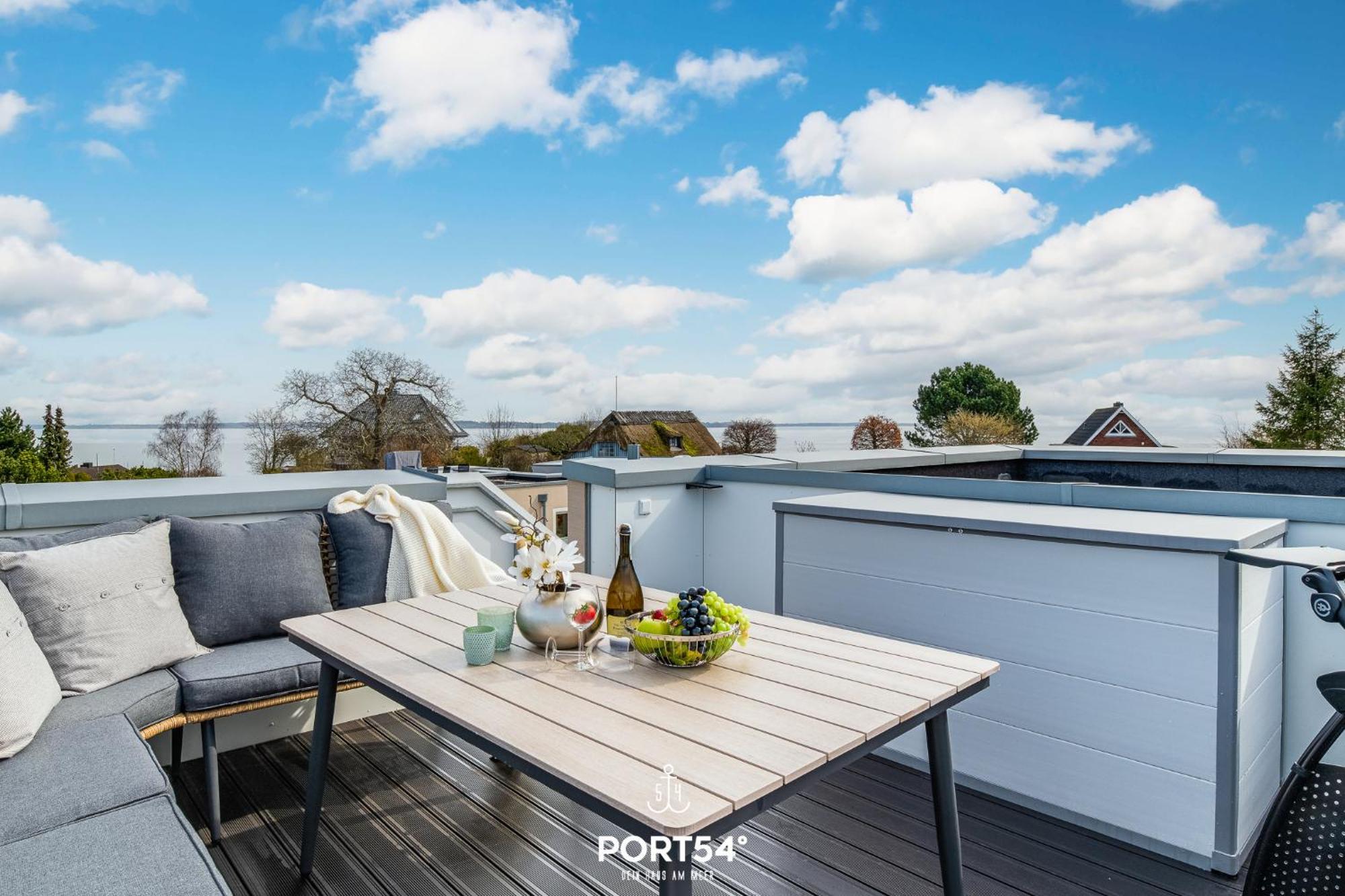 Modernes Ferienhaus "Meerliebe" Mit Direktem Meerblick An Der Ostsee 글룩스부르크 외부 사진
